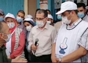 توقيف تجمع خطابي للعثماني لعدم احترامه التدابير الاحترازية