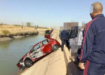 مصرع ثلاثة أشخاص في حادث سقوط سيارة بقناة للري بأزيلال