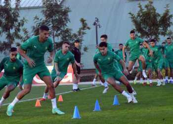 المنتخب الوطني المغربي يوصل استعداداته للقاء نظيره السوداني بإجراء حصة تدريبية ثالثة