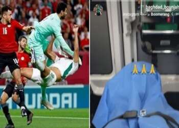 شكوك حول لحاق مهاجم الجزائري بونجاح بمواجهة المنتخب الوطني المغربي الرديف بسبب الإصابة