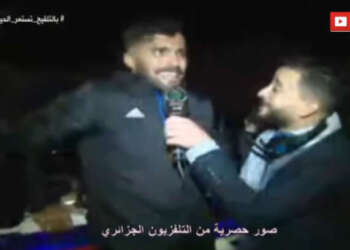مقاطع استقبال المنتخب الجزائري تثير السخرية بمواقع التواصل