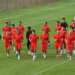 اليوم الأول من التداريب لعناصر المنتخب الوطني المغربي بياوندي