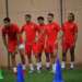 بالفيديو..المنتخب الوطني الاول يواصل استعدادته لنهائيات كأس افريقيا للأمم