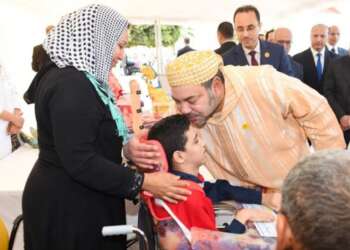 عناية سامية يحيط بها جلالة الملك الأشخاص في وضعية إعاقة