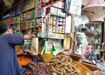 مواكبة و تحسيس التجار بالورش الملكي الكبيربتعميم التغطية الصحية