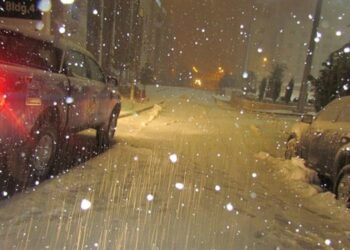 طقس الجمعة ثلوج وامطار وحبا غبار ورياح قوية