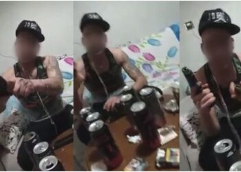 الشخص الذي ظهر في فيديو يستعرض سلاحا ناريا يوجد خارج ارض الوطن وليس في سلا