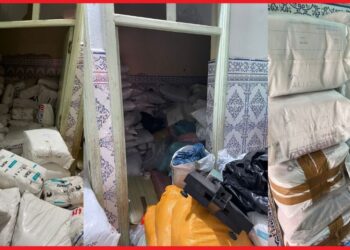البيضاء…حجز 16 طنا  من الأكياس البلاستيكية داخل شقة بالبيضاء