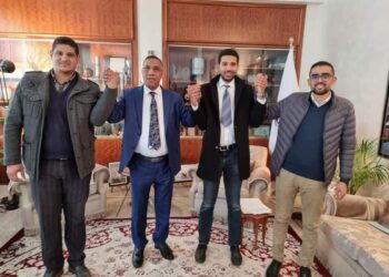 المخاريق يجتمع بالمكتب النقابي لمندوبية المقاومة