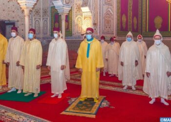 أمير المؤمنين صاحب الجلالة الملك محمد السادس يحيي ليلة القدر المباركة
