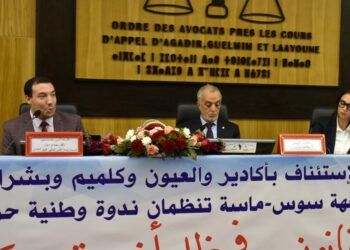 قضاة وجامعيون يناقشون “دولة الحق والقانون في ظل جائحة كوفيد 19″