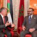 جلالة الملك يجري مكالمة مع  ملك الاردن للاطمئنان  على صحته بعد العملية الجراحية