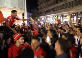 ليلة بيضاء في الدار البيضاء احتفالا بتتويج الوداد بطلا لدوري أبطال إفريقيا