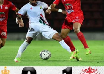 فوز قاتل للجيش الملكي على حسنية أكادير يعزز به موقعه في المركز الثالث
