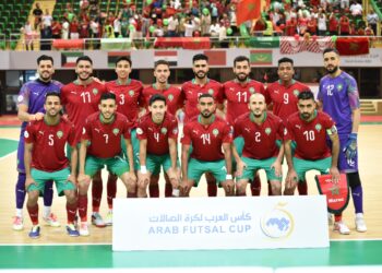 المنتخب الوطني المغربي يجهز على نظيره المصري بخمسة  ويتأهل إلى نهائي كأس العرب لكرة القدم داخل القاعة
