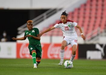 التعادل الإيجابي يحسم لقاء المنتخب الوطني للسيدات ونظيره الزامبي الودي