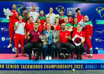 المغرب يتوج بطلا لبطولة إفريقيا للتايكوندو برواندا في فئتي الذكور والإناث