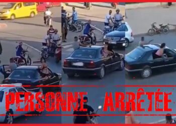 أمن وجدة يوقف المشتبه به في رشق شرطي بقنينات