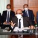 القرض الفلاحي للمغرب يشهد تسليم السلط بين نور الدين بوطيب وطارق السجلماسي