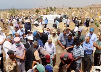 تشييع جنازة الصحافي عبد الله الستوكي بمقبرة الشهداء بالرباط