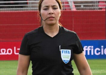 الحكمة المغربية فتيحة الجرمومي في نهائي كاس العالم للسيدات لأقل من 20 سنة