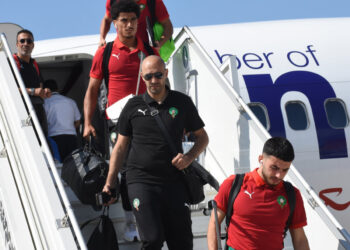 المنتخب الوطني يصل إلى إسبانيا