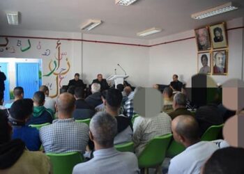 الشاعرة مريم أبو سفيان تلتقي بنزلاء السجن المحلي ببني ملال