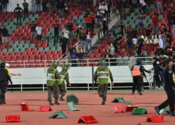 توقيف 38 شخصا خلال مباراة الجيش الملكي ونهضة بركان