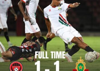 الجيش الملكي يفرض التعادل على شباب المحمدية ويرتقي إلى الصدارة مؤقتا