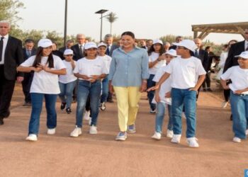 منتزه الزيتون ب”غابة الشباب”، واحة خضراء في قلب المدينة الحمراء