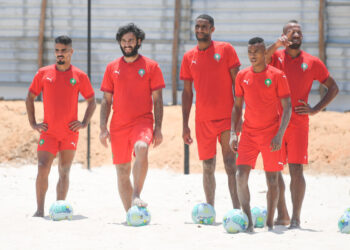 المنتخب الوطني لكرة القدم الشاطئية يواصل استعداداته لكأس إفريقيا للأمم