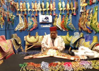 سروج الخيول صناعة عريقة توارثها المغاربة أبا عن جد