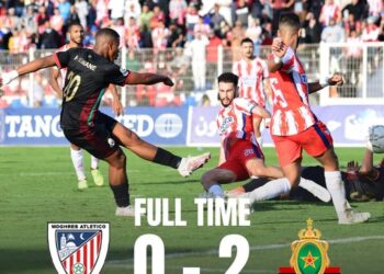 الجيش الملكي يسقط مضيفه المغرب التطواني ويرتقي للصدارة