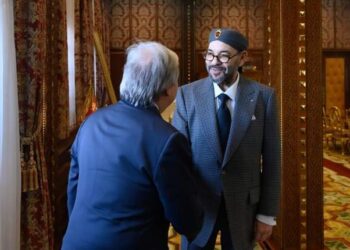 جلالة الملك محمد السادس يستقبل الأمين العام للأمم المتحدة أنطونيو غوتيريس