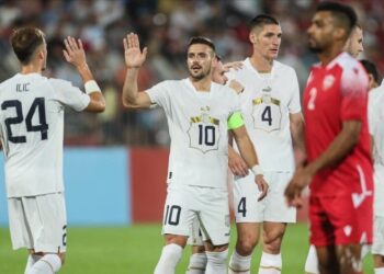 صربيا تقسو على البحرين استعدادا للمونديال