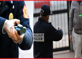شرطة الرباط تستعمل BOLAWRAP لتوقيف شخص هائج