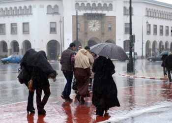 أمطار قوية ورعدية (20 – 80 ملم) يومي الإثنين والثلاثاء