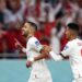 اسود الأطلس  يتقدمون على كندا في الشوط الاول ب2-1