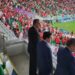 حموشي وبوريطة والمنصوري يتابعون من قطر مباراة المغرب وكندا