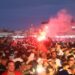 مظاهر الفرحة تتجدد بمراكش عقب انتزاع المنتخب الوطني المغربي بطاقة التأهل إلى دور نصف النهائي
