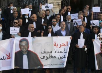 تونس…التنديد بإصدار أحكام بالسجن في حق  عدد من الحقوقيين والنواب السابقين بالبرلمان المنحل