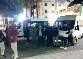سلطات المضيق تشن حملة على المتشردين والقاصرين حالمين  للهجرة قبل بدايةالموندياليتو