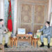 بوريطة يستقبل كبير مستشاري رئيس أركان الدفاع البريطاني لشؤون الشرق الأوسط وشمال إفريقيا