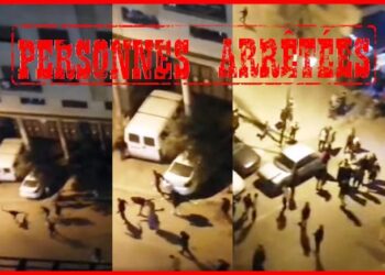 توقيف خمسة أشخاص بطنجة ظهروا في فيديو يتراشقون بالحجارة