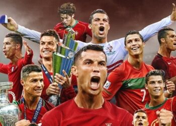 النجم البرتغالي كريستيانو رونالدو “عميد” لاعبي العالم