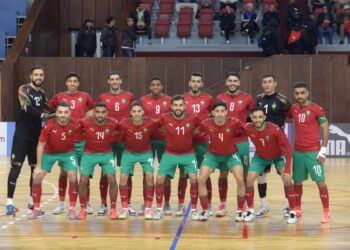 المنتخب الوطني المغربي لكرة القدم داخل القاعة يفوز على نظيره الأستوني