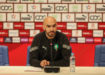 ندوة صحافية للناخب الوطني وليد الركراكي قبل لقاء البرازيل الودي