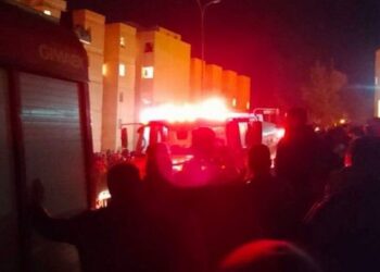 اندلاع حريق  بالحي الجامعي بوجدة