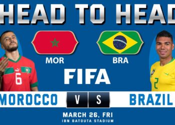 بعد التألق في كأس العالم… المنتخب الوطني المغربي يتحدى نظيره البرازيلي