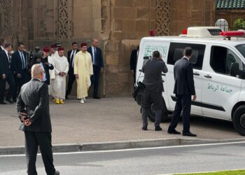 تشييع جثمان الراحل خالد الناصري بحضور الأمير مولاي رشيد